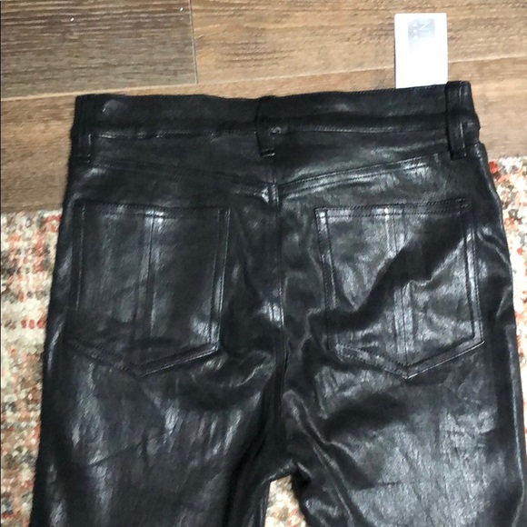 Leather above the ankle pant - Picture 3 of 8